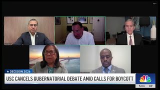 Did Usc S Rigged Algorithm Invite Only White Candidates To Debate