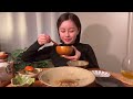 【asmr】鶏肉と茄子の甘辛煮定食 咀嚼音 eatingsounds mukbang 먹방