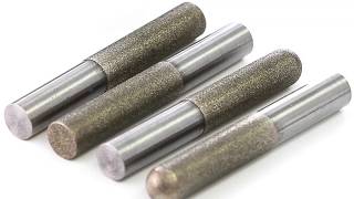 Electroplated diamond CBN abrasive mounted points Forturetools Co., Ltd.