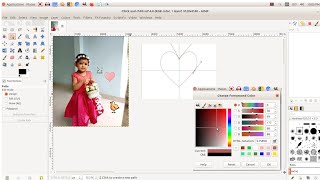 IT School Gimp 2.8 ല്‍ Path tool ഉപയോഗിക്കാന്‍ പഠിക്കാം Malayalam