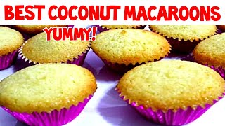 COCONUT MACAROONS | HOW TO MAKE COCONUT MACAROONS | #GLENJ  #LECHERON