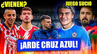 🚨¡ÚLTIMA HORA DE CRUZ AZUL! ¿VIENE EL QUINTO REFUERZO? LLEGADA DE LUKA ROMERO! Chivas ESTÁN ARDIDOS