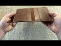 leather document cover обкладинка для документів