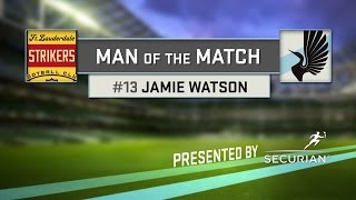 Jamie Watson | Securian Man of the Match, August 31, 2016