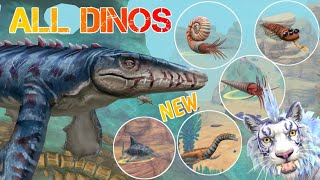 wildcraft prehistoric era new dinosaur Game worlds all enemies and boss😀 new dinosaurs full world! 😎