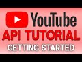 YouTube Data API v3 Tutorial