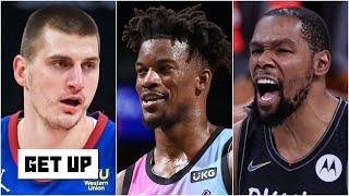 Teams on upset alert in the playoffs, NBA postseason awards and the Nets' wild sequence | Get Up