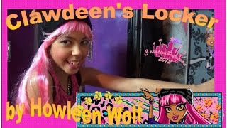 Real Live Monster High | Clawdeen's Locker by Howleen - Creative Princess