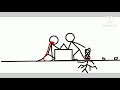 arm wrestling blood9 vs gust stick fighter animation