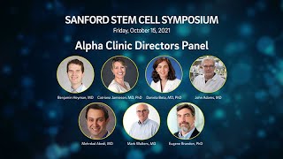 Alpha Clinic Directors - Sanford Stem Cell Symposium
