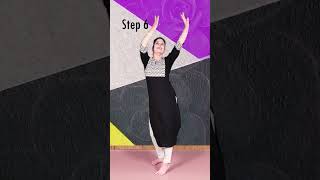 सीखिए - Dance के 10 Basic Steps बिना पैर चलाए  || महिलाओं के लिए पूरा डांस कोर्स || #short #viral