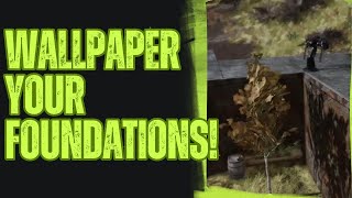 Wallpaper on your foundations! #fallout76 #falloutgame #xbox #pcgaming #ps5