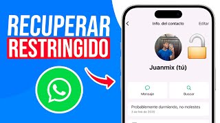 Como RECUPERAR CHATS RESTRINGIDOS de Whatsapp SIN ELIMINARLOS (Guia Completa!)