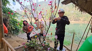 Looking back at the happy moments of a poor boy celebrating Tet 2025.