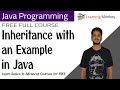 Inheritance with an Example in Java || Lesson 39 || Java Programming || Learning Monkey ||