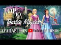 Top 10 Barbie Movies Available on Youtube in Hindi || Barbie Movies in Hindi ||