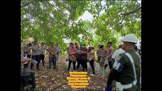 Polres Polres Samosir dan Koramil, Pengamanan Eksekusi Lahan di Desa Sitolu Huta Pangururan