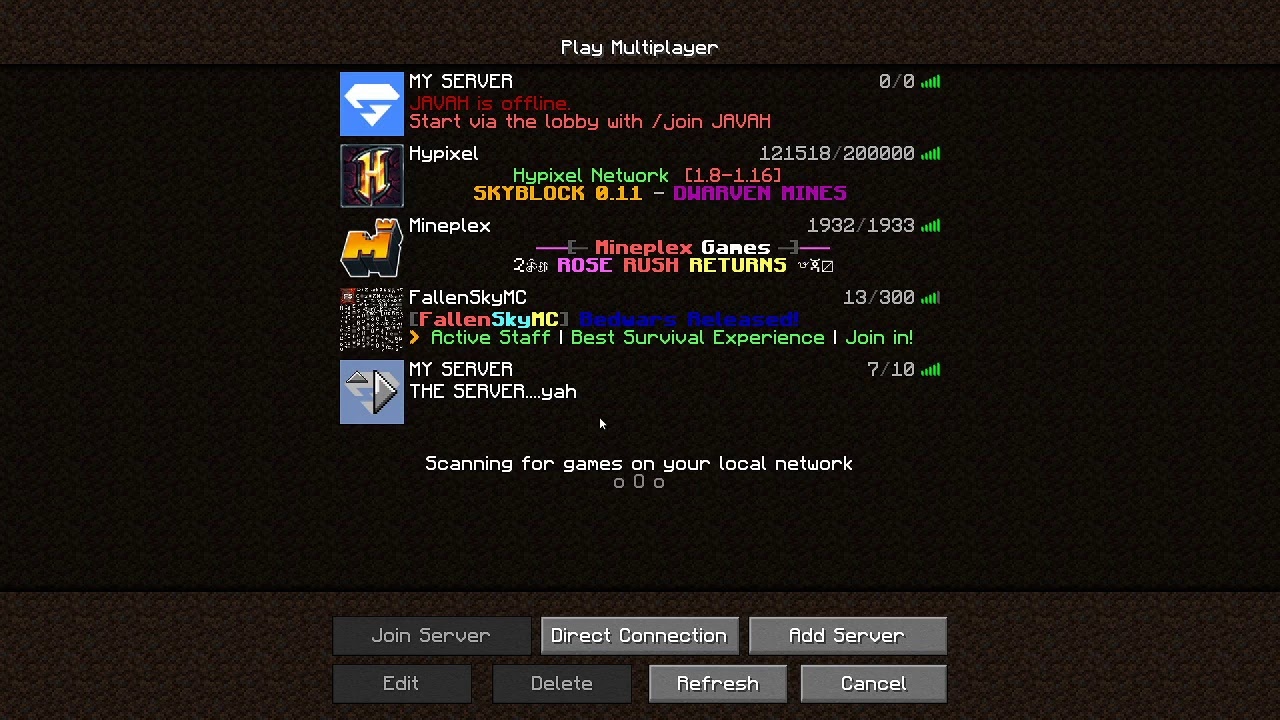 PLAYING MY MINECRAFT SERVER (JOIN IF YOU CAN) Java Only! - YouTube