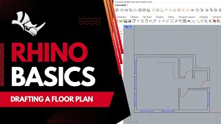 Rhino 7 Creating a Basic Architectural Floor Plan
