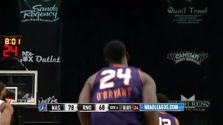 Johnny O'Bryant posts 18 points & 9 rebounds vs. the Bighorns, 1/7/2017