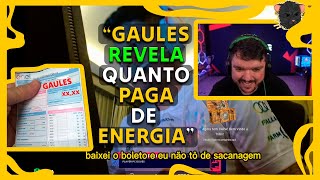 Gaules REVELA quanto PAGA de ENERGIA, MCH cita consumo do telão