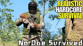 Day 1 Playing The BEST NEW Survival Game in YEARS | No One Survived Gameplay | Part 1