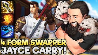 4 Form Swapper - The Viktor and Jayce Power Duo!! | TFT Into the Arcane | Teamfight Tactics