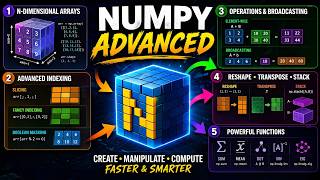 NumPy Advanced Tutorial | Broadcasting, Indexing & Array Operations