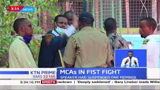 MCAs in fist fight: Chaos erupt as MCAs go physical leaving several injured in Wajir County