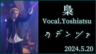 梟 / カデンツァ - Vo.Yoshiatsu（2024.5.20）渋谷チェルシーホテル