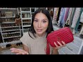 huge luxury handbag collection *60 handbags* hermes goyard chanel louis vuitton fendi