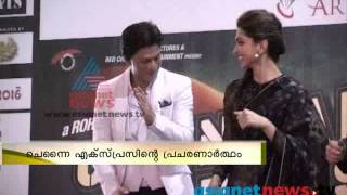 Shahrukh Khan and Deepika Padukone in Dubai ഷാരൂഖാന്‍