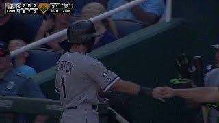 CWS@KC: Abreu's sacrifice fly drives in Eaton