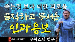 [불교] 우학스님 생활법문 (인과응보)