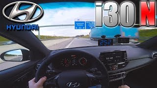 ❤️ 2018 Hyundai i30 N Performance | TOP SPEED on German Autobahn!