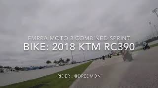 Fmrra MOTO 3 combined sprint 11/17/19