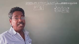 Doppler effect in light/ஒளியில் டாப்ளர் விளைவு /எஸ் அனந்தநாராயணன்