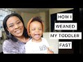 How I Weaned My Baby From Breastfeeding FAST | What Actually Works + Tips To Stop Breastfeeding Baby