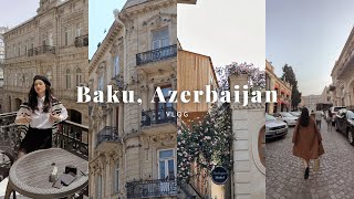 Baku Azerbaijan Vlog✨ How I Spend my Days Off as a Cabin Crew☁️ Travel  ✈️ Spring in Baku📍City Tour