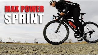 【ロードバイクVLOG#32】スプリント練習 MAX POWER SPRINT Gopro HD #cycling