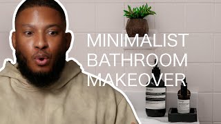 MINIMALIST BATHROOM MAKEOVER | My NYC Studio Apartment Series!