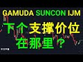 GAMUDA IJM SUNCON SUNWAY CONSTRUCTION 下个支撑价位在那里？[中文字幕]