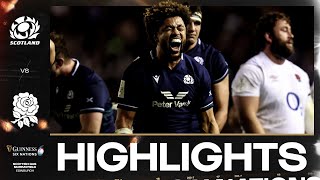 HIGHLIGHTS | 🏴󠁧󠁢󠁳󠁣󠁴󠁿 SCOTLAND V ENGLAND 🏴󠁧󠁢󠁥󠁮󠁧󠁿 | 2024 GUINNESS MEN'S SIX NATIONS RUGBY
