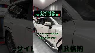 ランクル300小ネタシリーズ第1弾‼️#ランクル300 #カスタム #カーセキュリティ