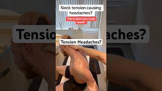 Tension Headaches? Watch this! #sportmassage #headaches #tensionheadaches #neckpain