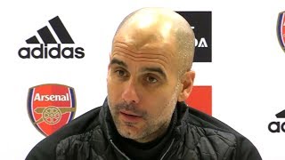 Arsenal 0-3 Man City - Pep Guardiola FULL Post Match Press Conference - Premier League