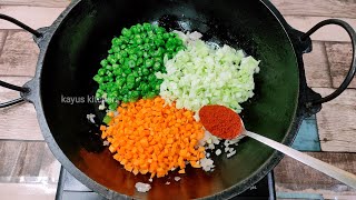 lunch க்கு காரசாரமா இப்படி ஒரு முறை செய்ங்க side dish வேண்டாம் Thallu vandi Veg Fried rice in tamil