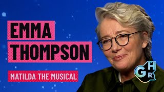 ‘My Family Couldn’t Recognise Me!’: Emma Thompson On Matilda The Musical & Basic Instinct Audition