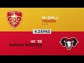 4.zápas kvalifikácia Dukla Trenčín - HC 05 Banská Bystrica HIGHLIGHTS