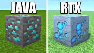 textures: java vs rtx